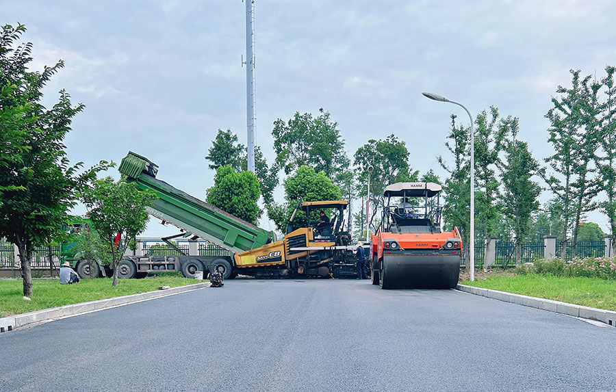 網安合寓瀝青道路施工案例